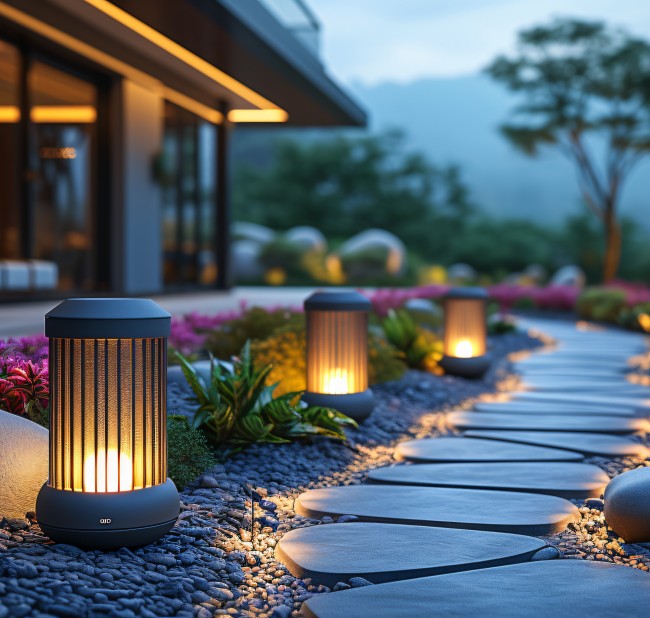 Landscape by design of Palmetto Landscape Lighting