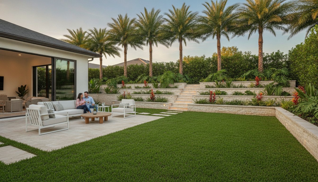 Landscape Construction in Palmetto, FL: Building Your Outdoor Sanctuary