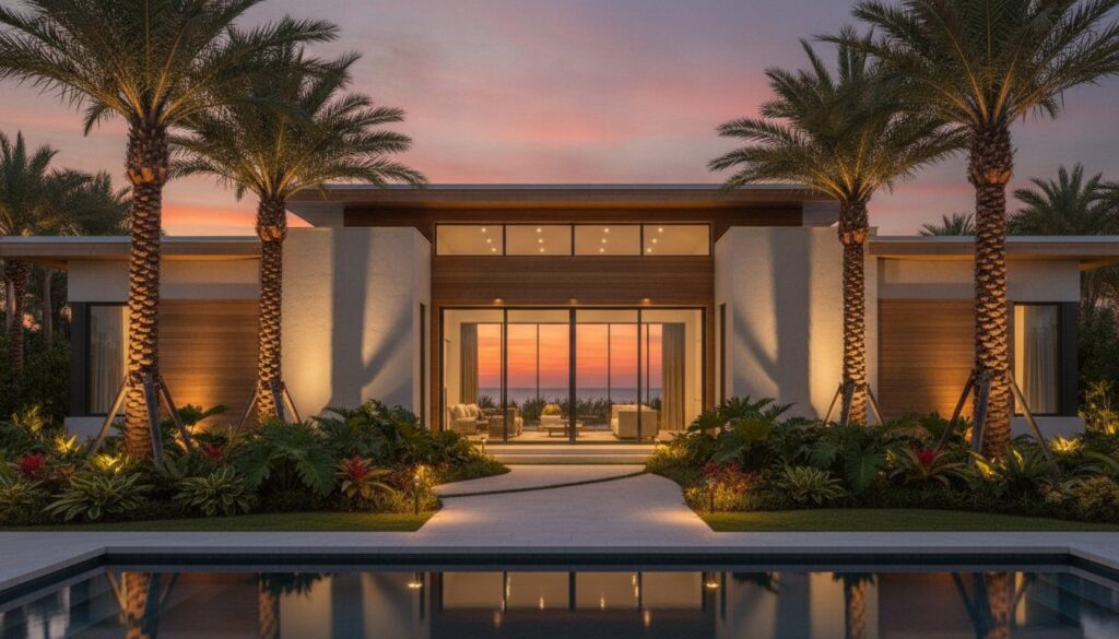 LED Landscape Lighting in Palmetto, FL: The Art of Nighttime Sophistication