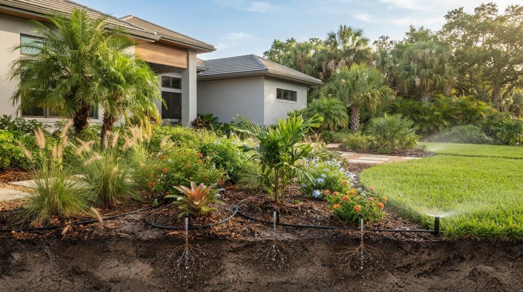 Drip Irrigation Landscaping in Florida: A Smarter Way to Water