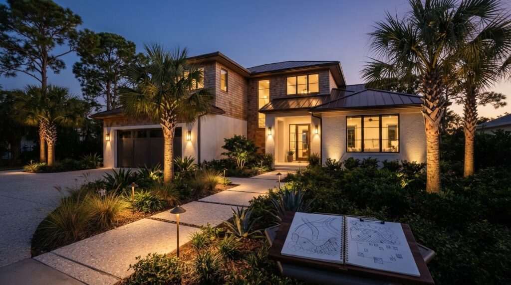 LED Landscape Lighting Upgrades in Parrish for Better Efficiency